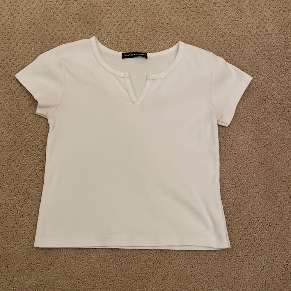 brandy melville, white top